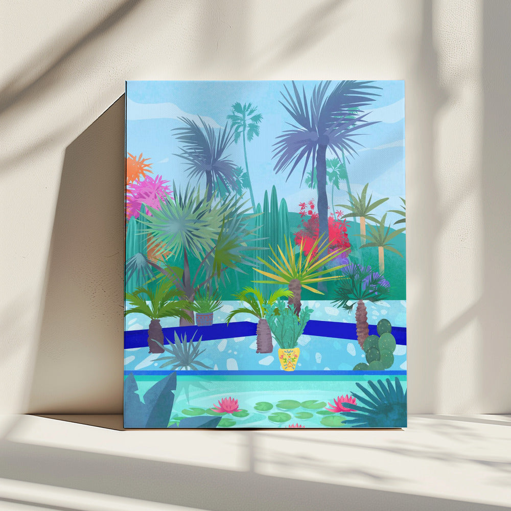 Moroccan Garden | Canvas