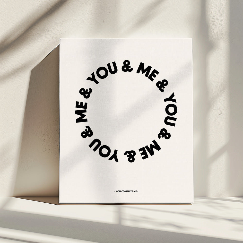 You Complete Me | Canvas