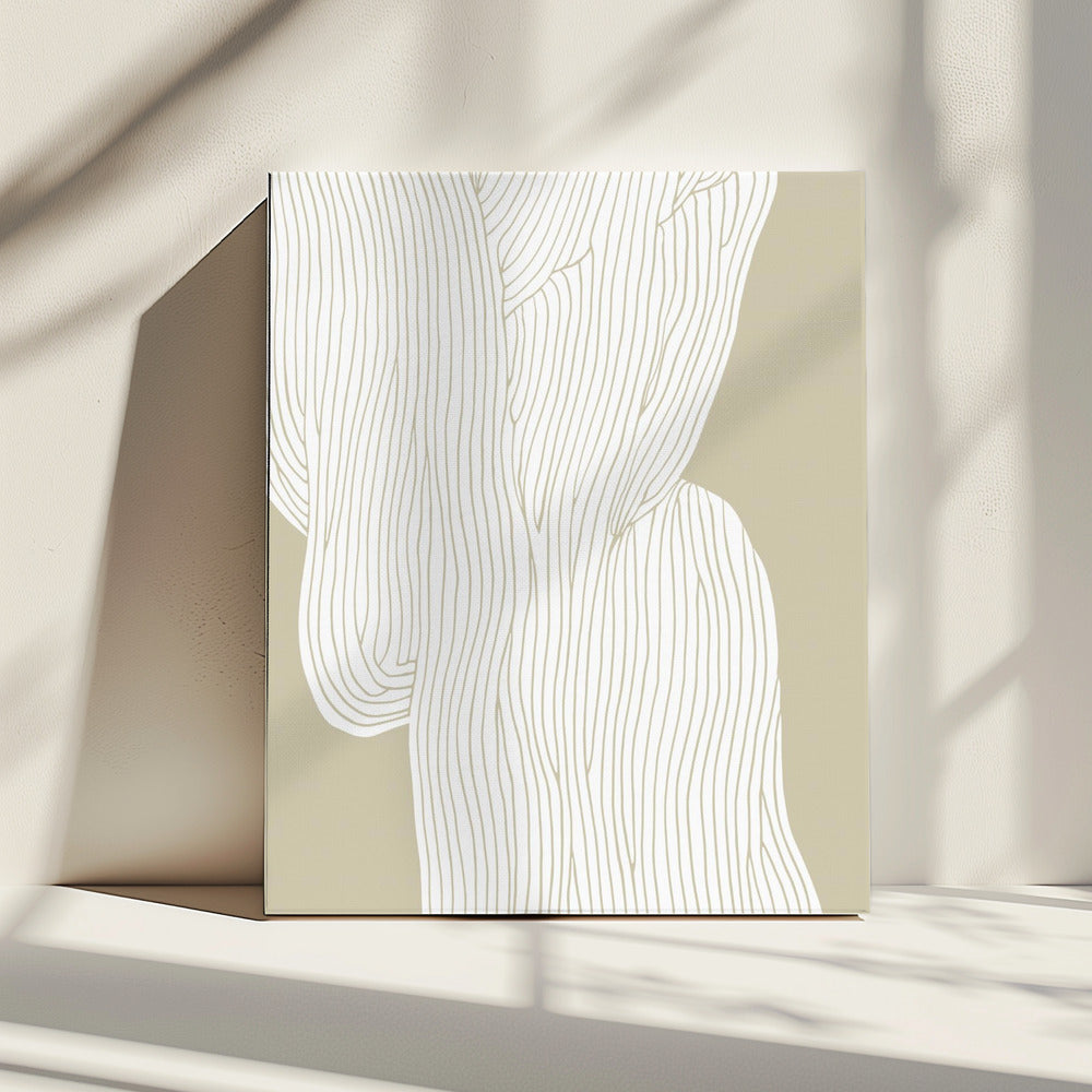 Flowing Line Harmony | Canvas