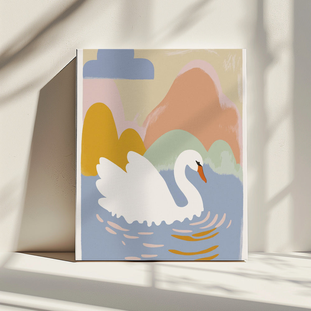 Swan&#039;s Dreamscape | Canvas