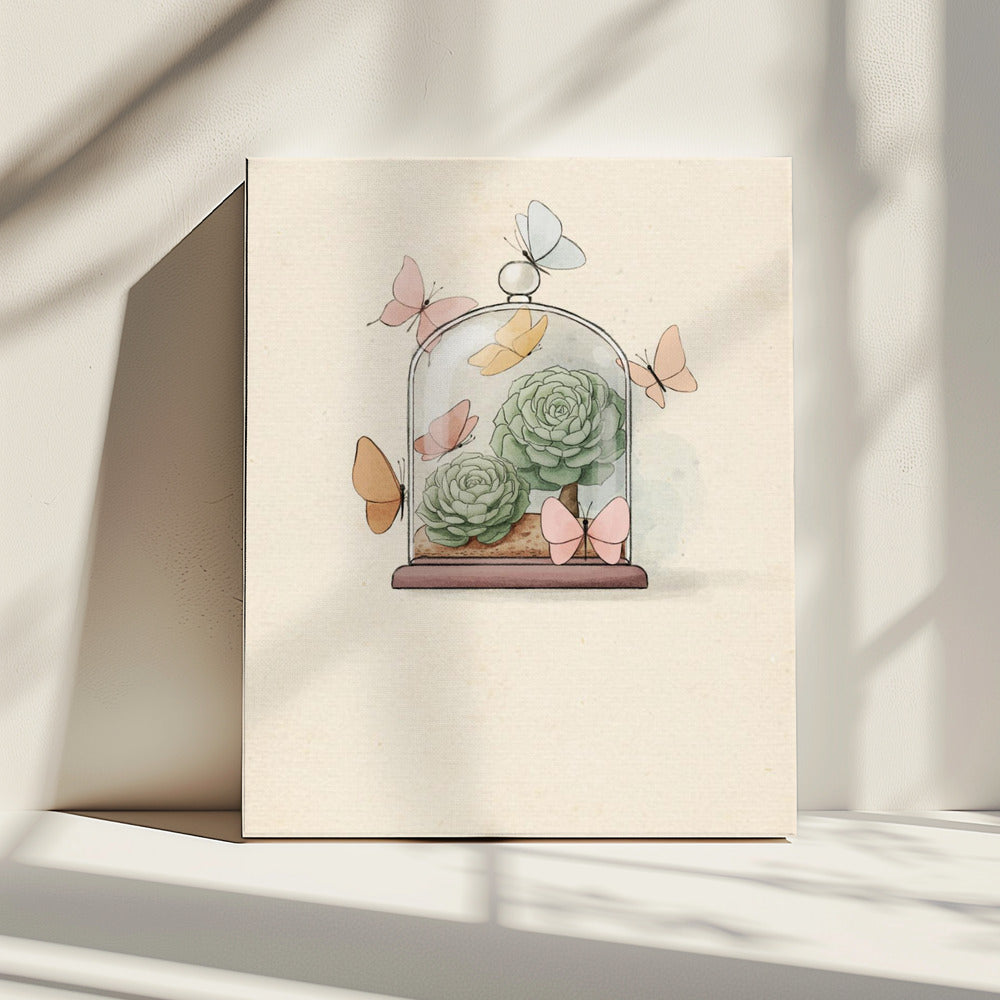 Succulent Fairy Plant | Canvas