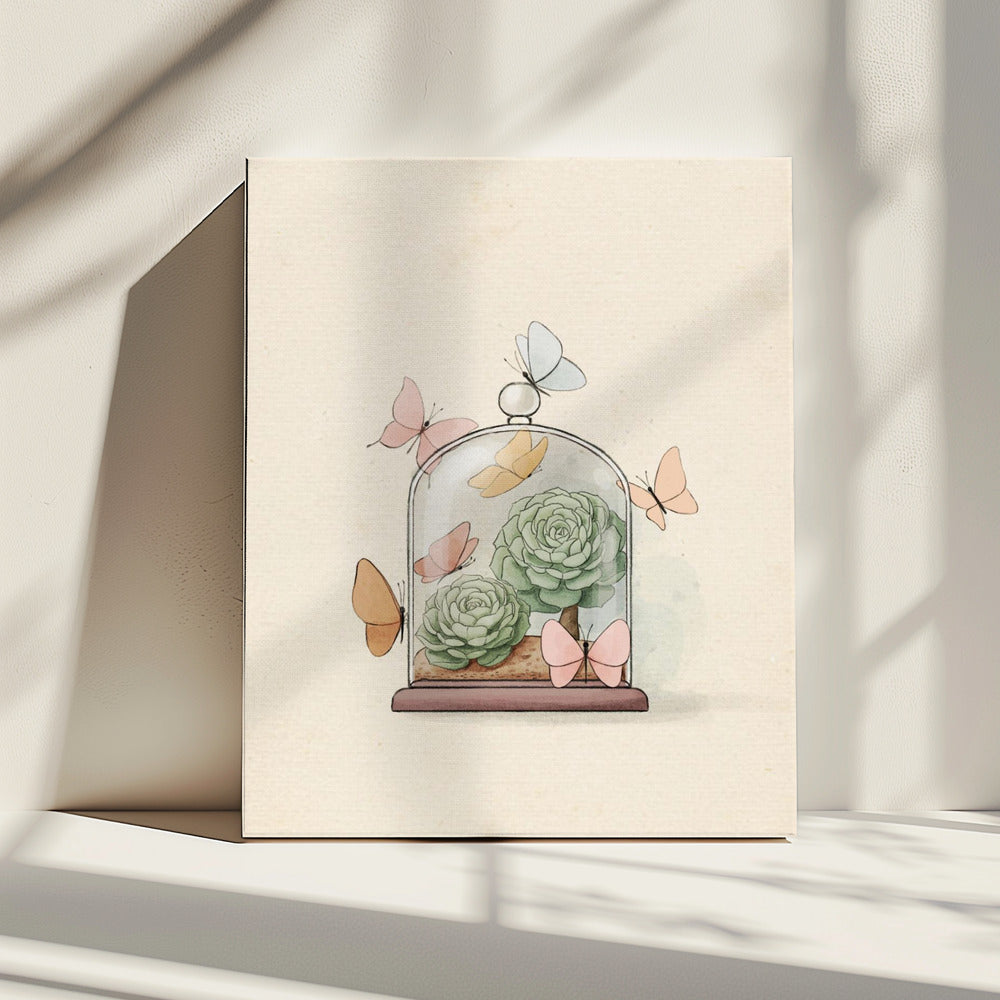 Succulent Fairy Plant | Canvas
