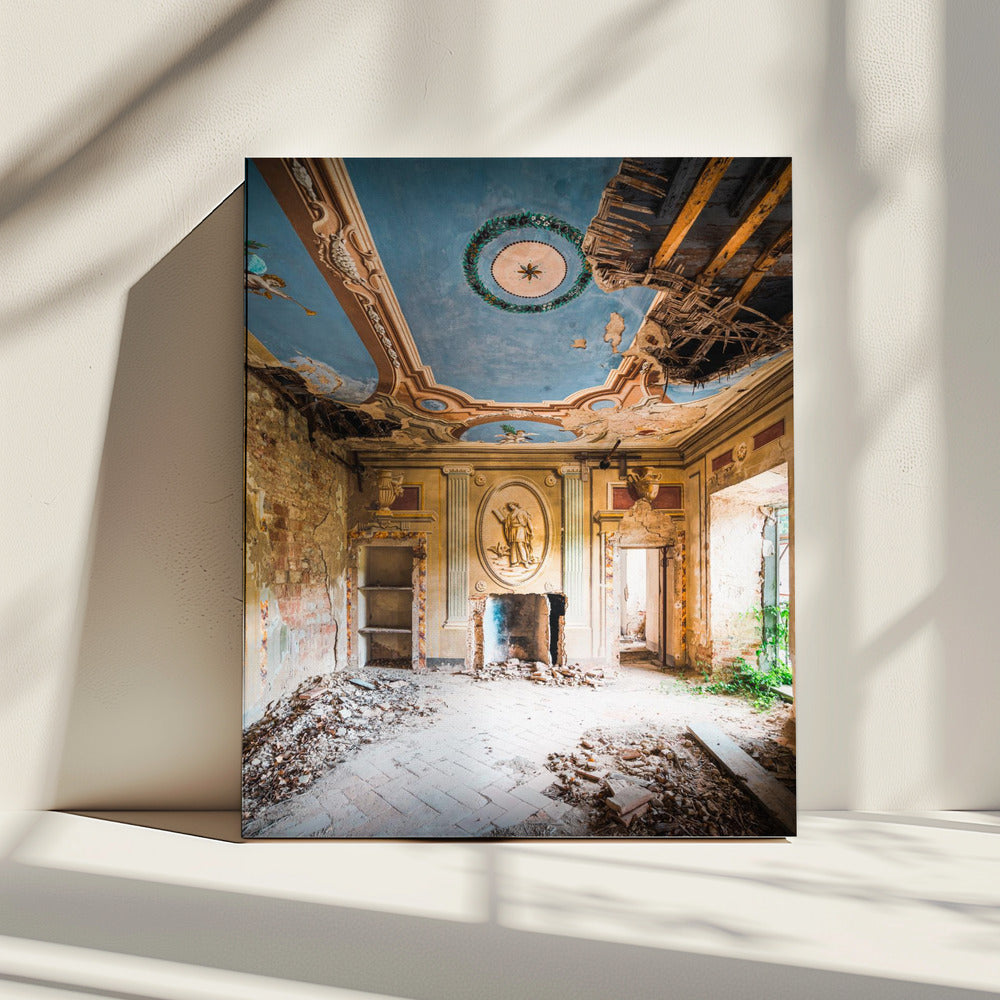 Abandoned Villa with Fresco | Canvas