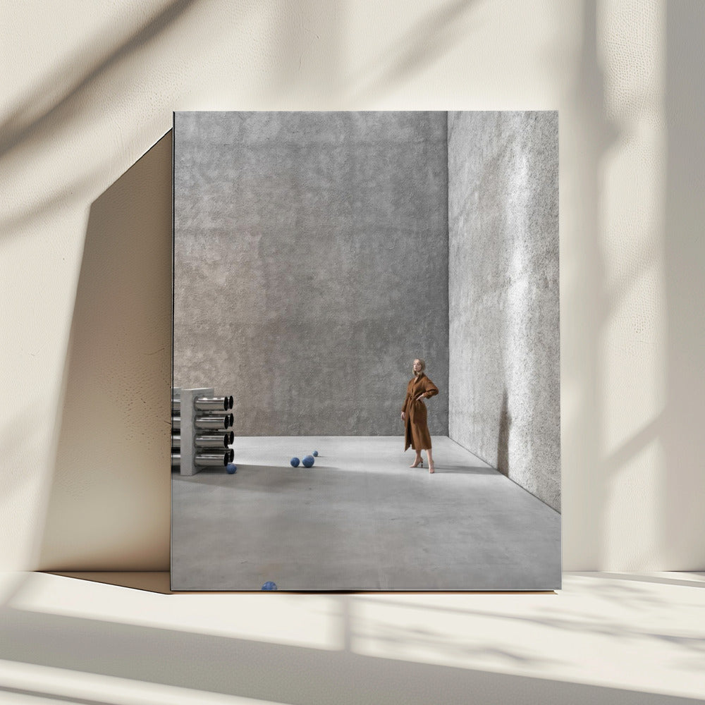 Posing On Concrete | Canvas