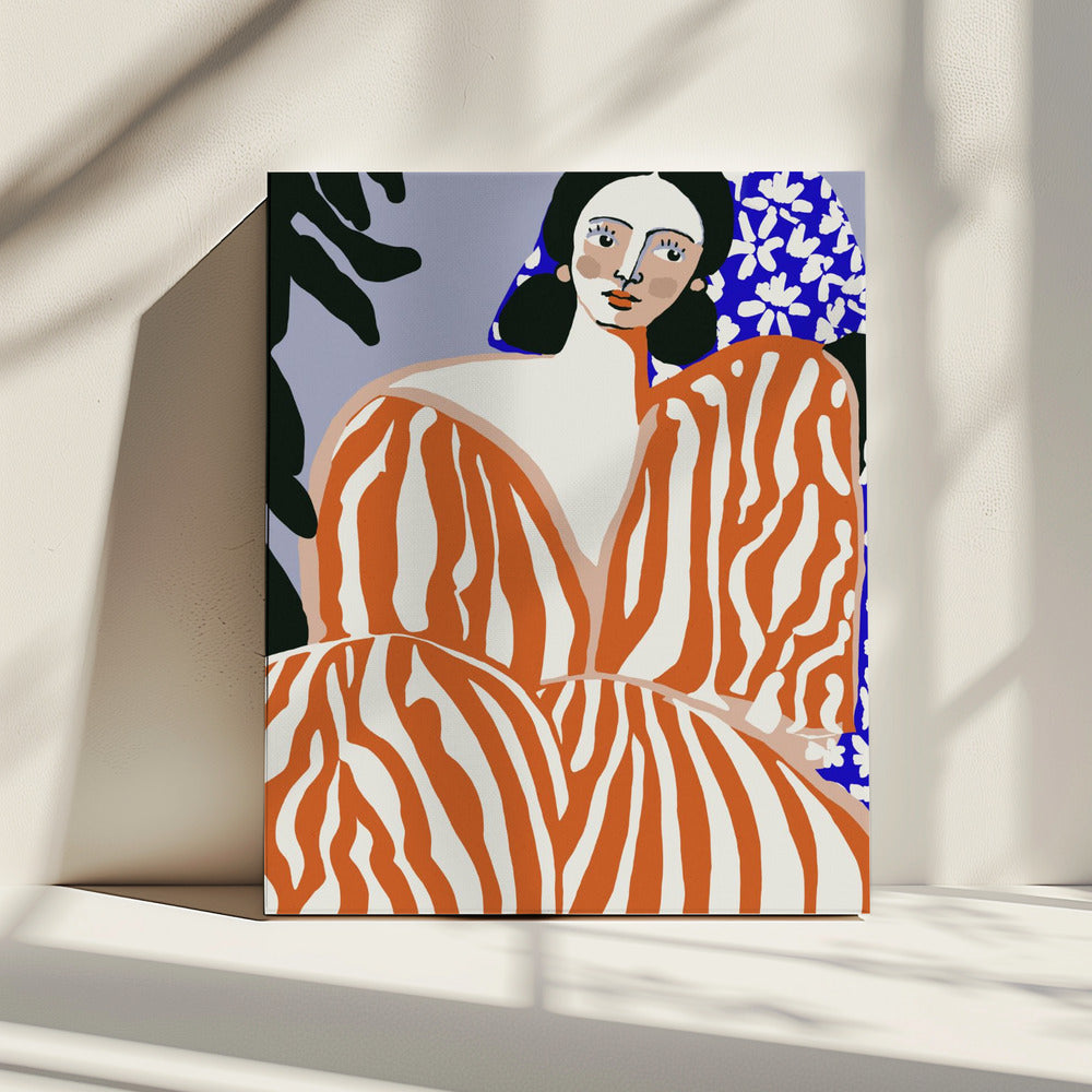 Zebra Elegance | Canvas