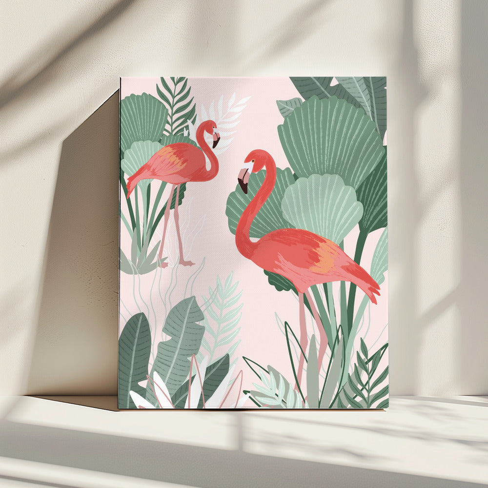 Flamingo Dreams | Canvas