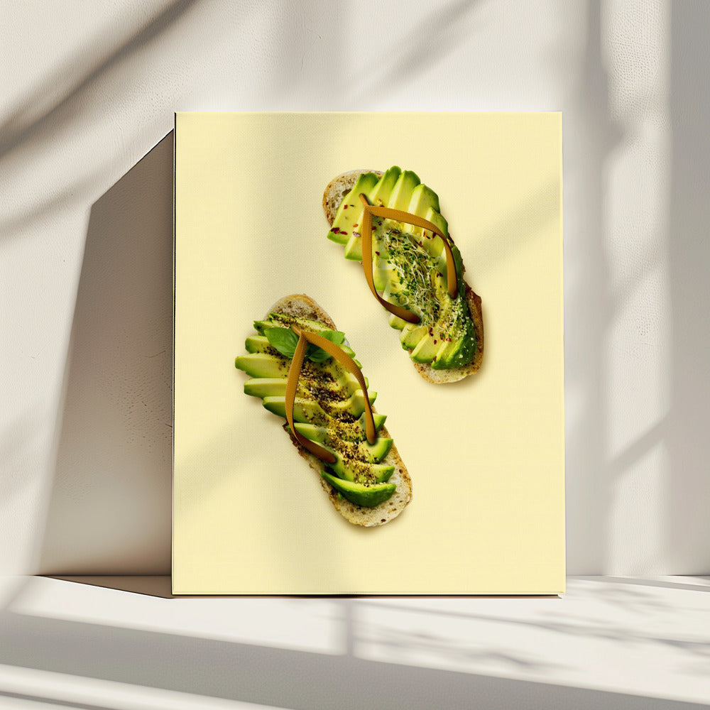Avocado Slippers | Canvas