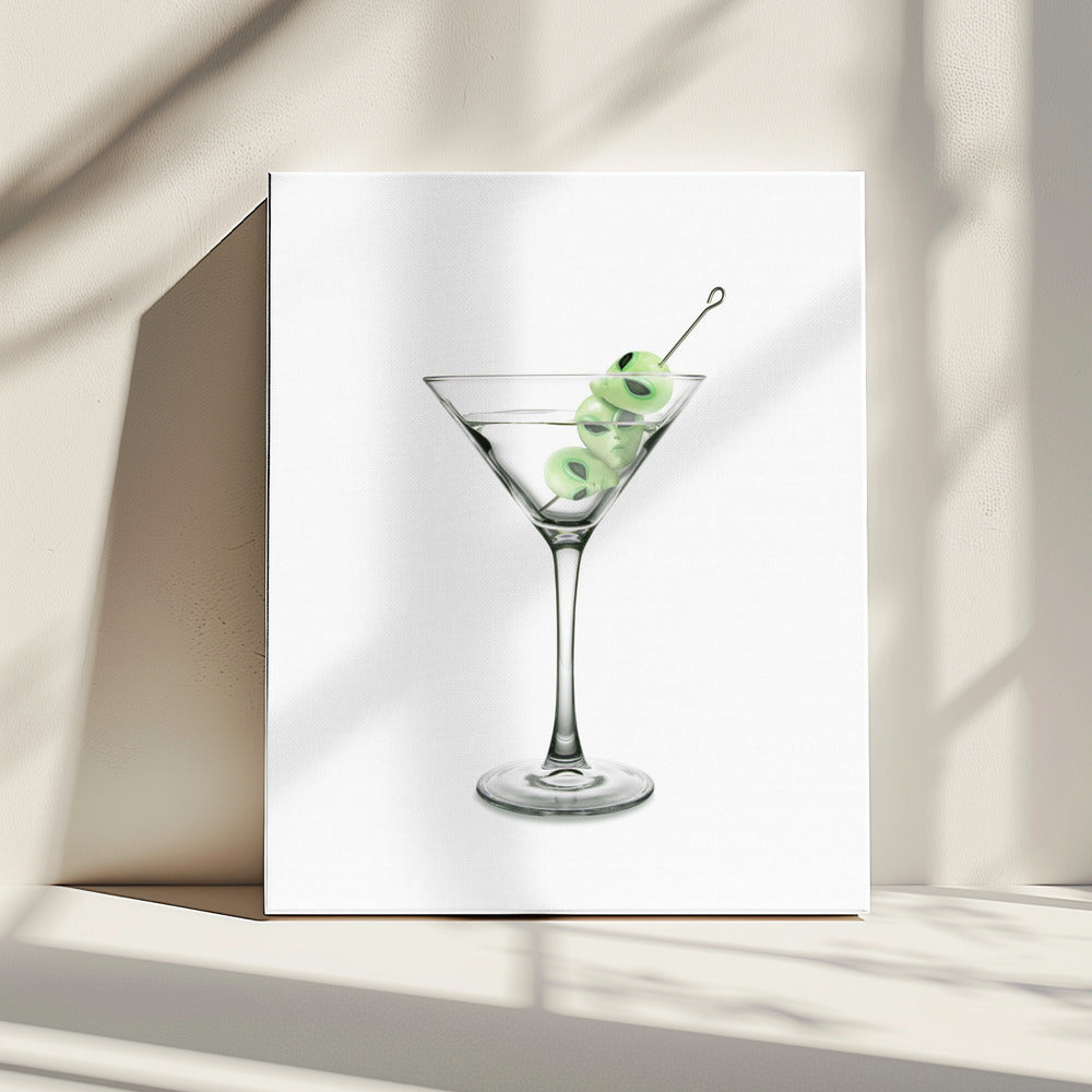 UFO Martini | Canvas