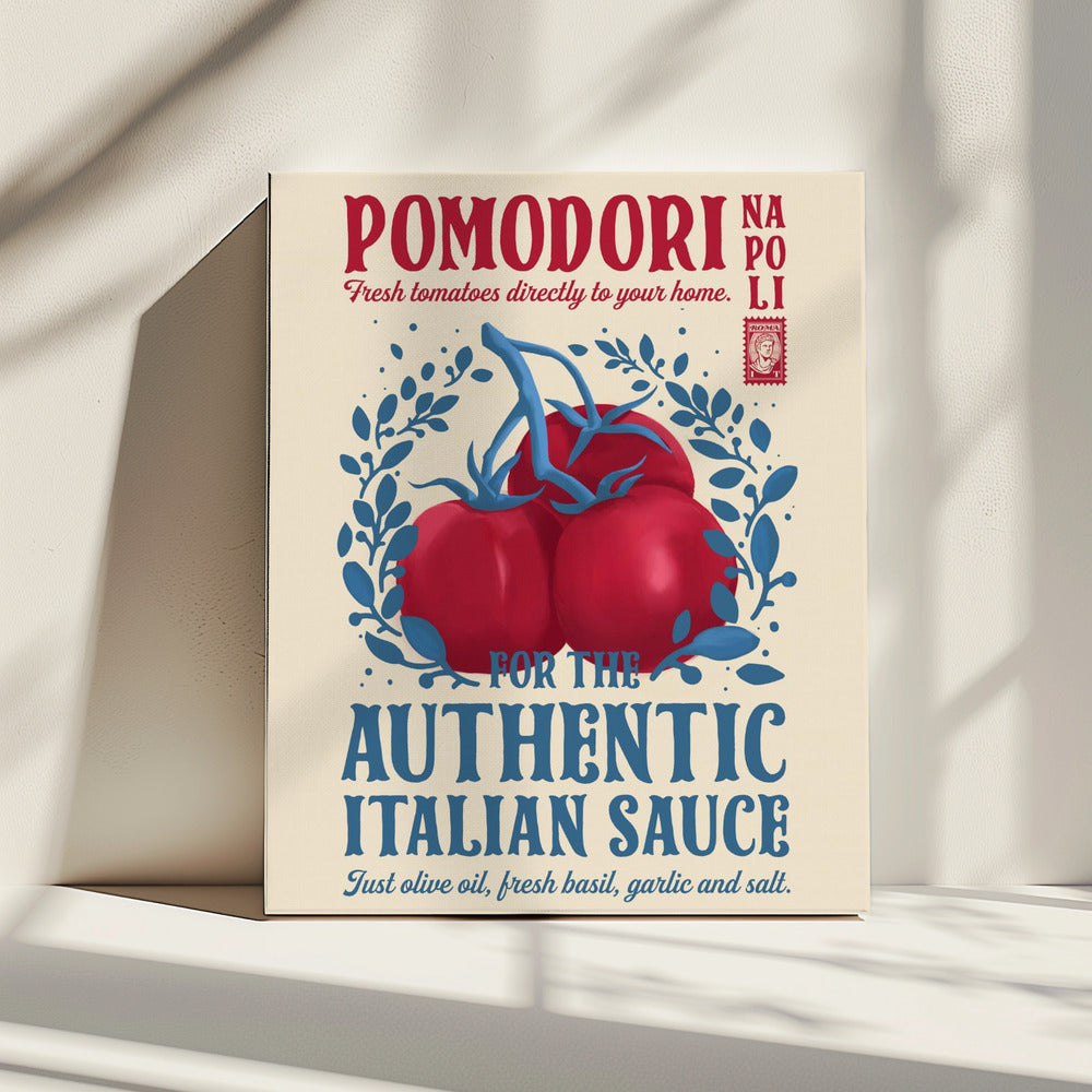 Pomodori Kitchen print | Canvas