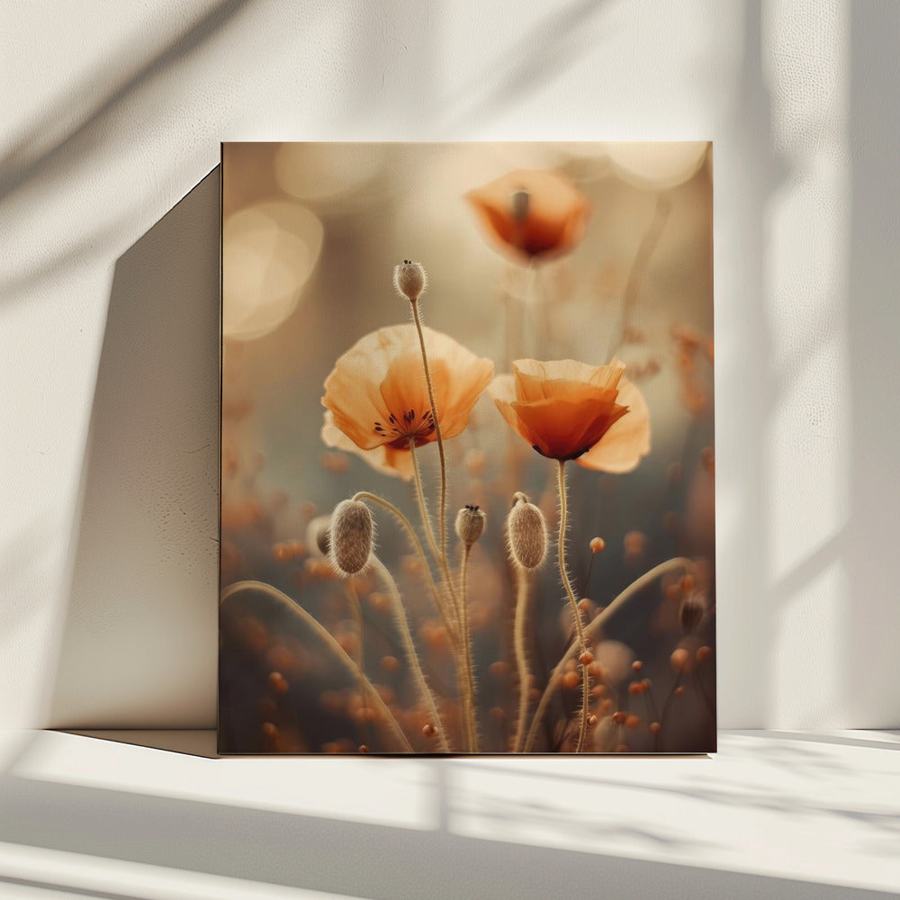 Whispers of Poppies | Canvas
