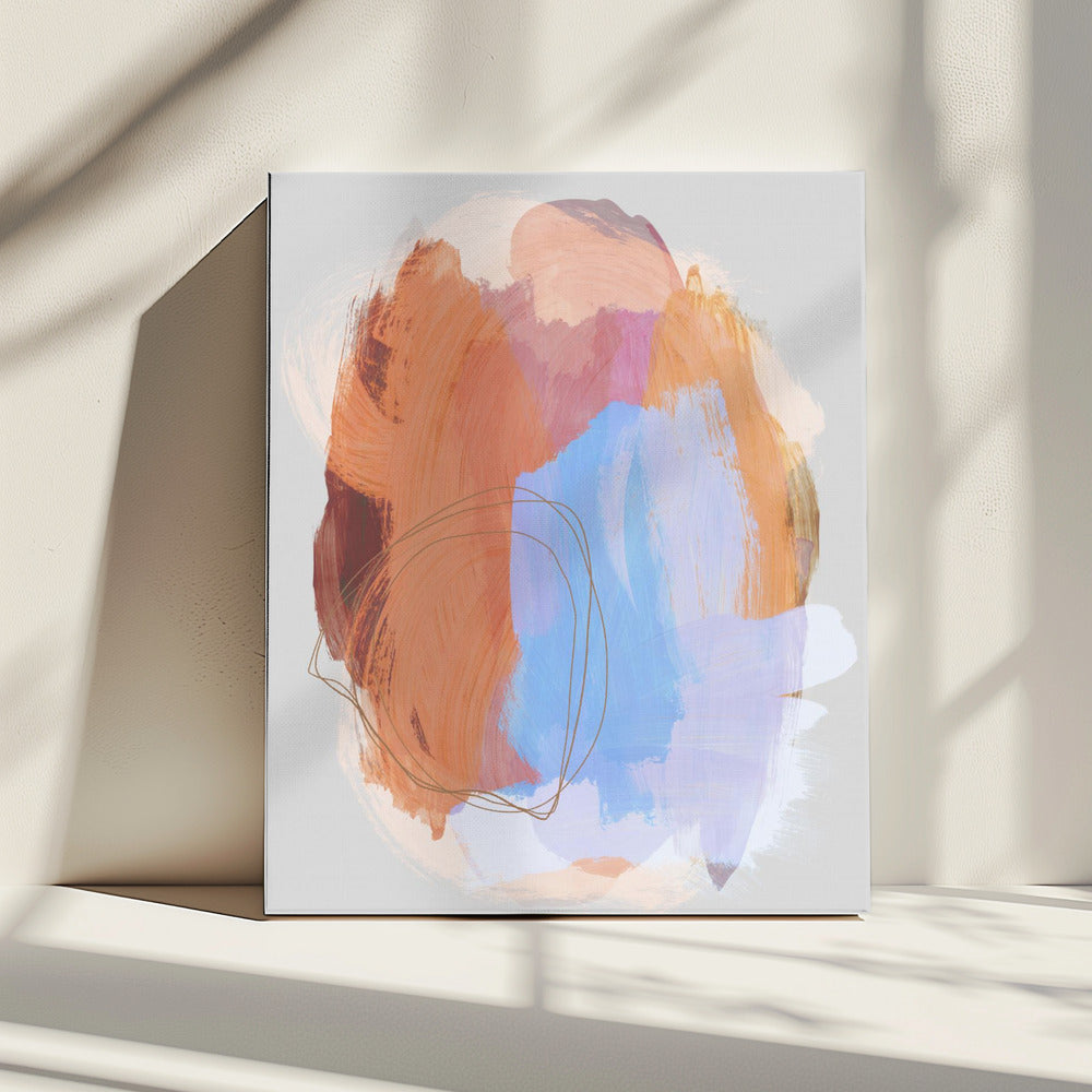 Abstract Brush Strokes 38Z | Canvas