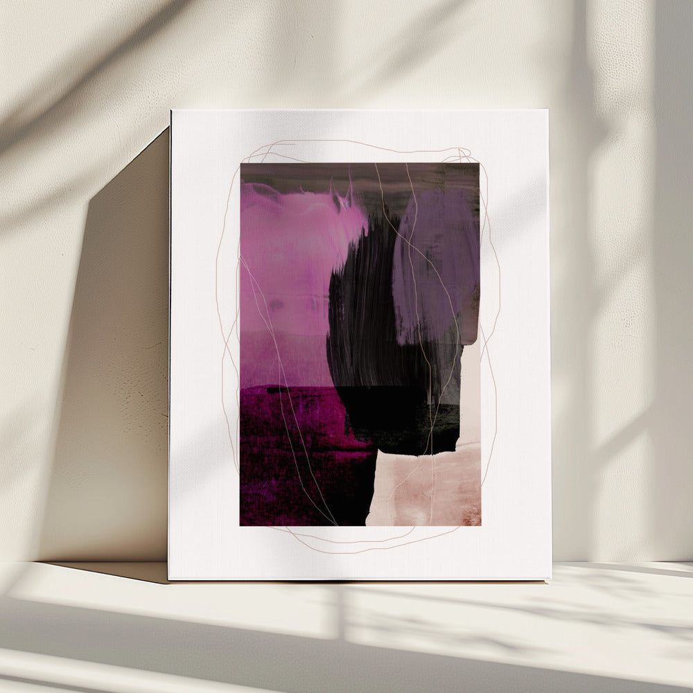 Abstract Brush Strokes 77 | Canvas