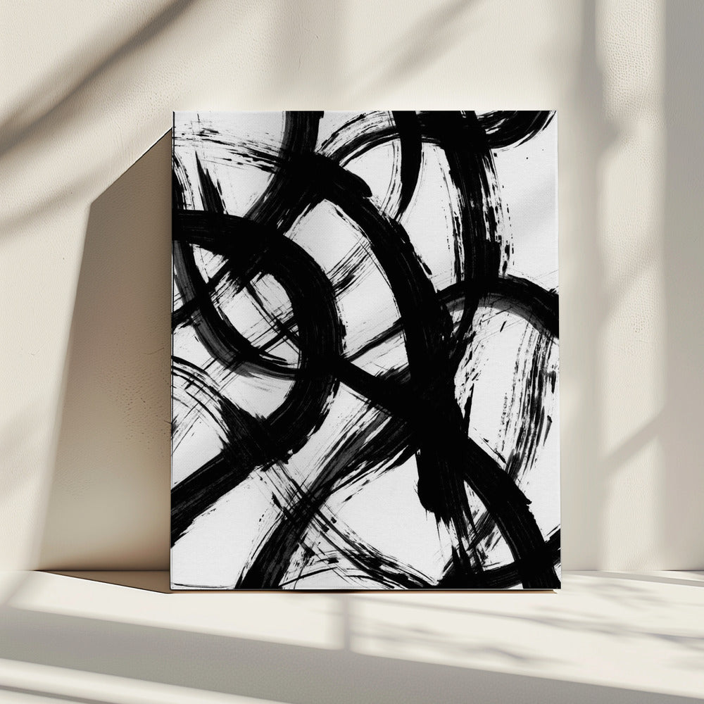 Abstract Brush Strokes 98X | Canvas