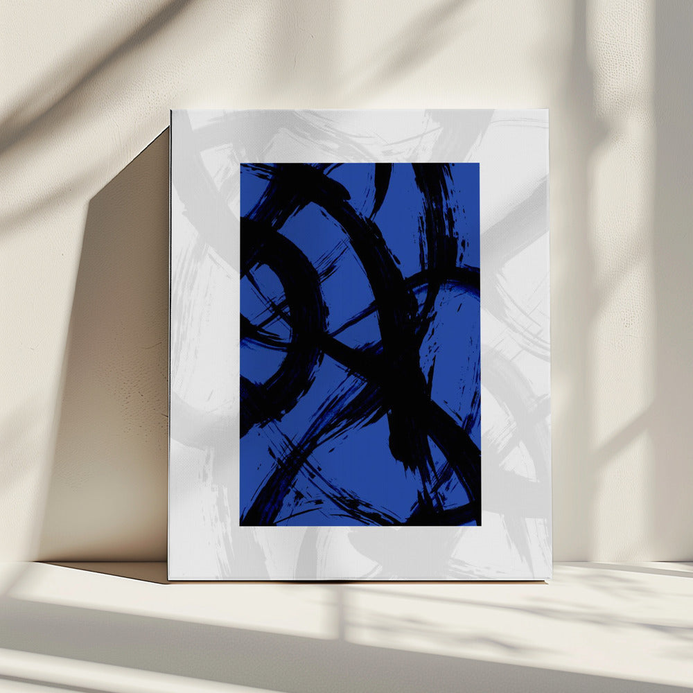 Abstract Brush Strokes 98Y | Canvas