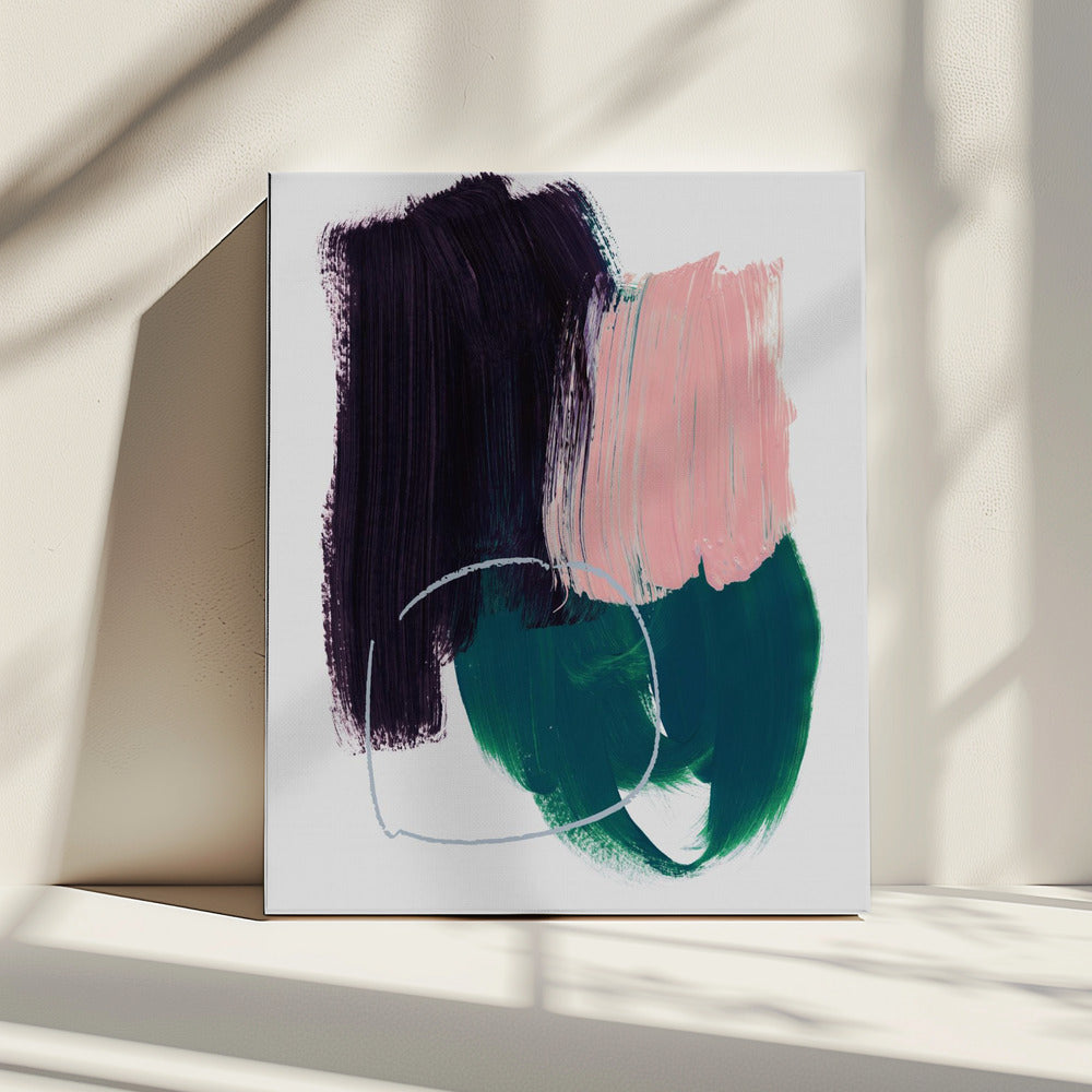 Abstract Brush Strokes 10 | Canvas