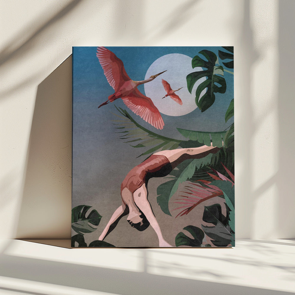 Moonlit Grace | Canvas