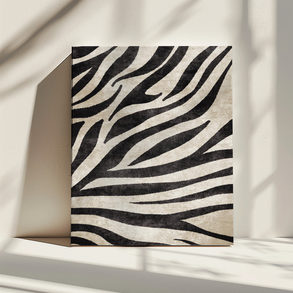 Zebra Stripes Dance | Canvas