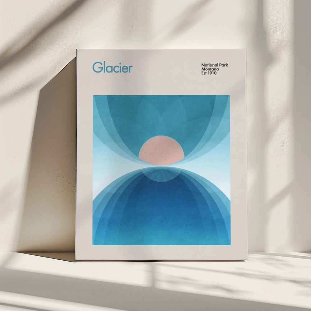 Serene Glacier View | Canvas