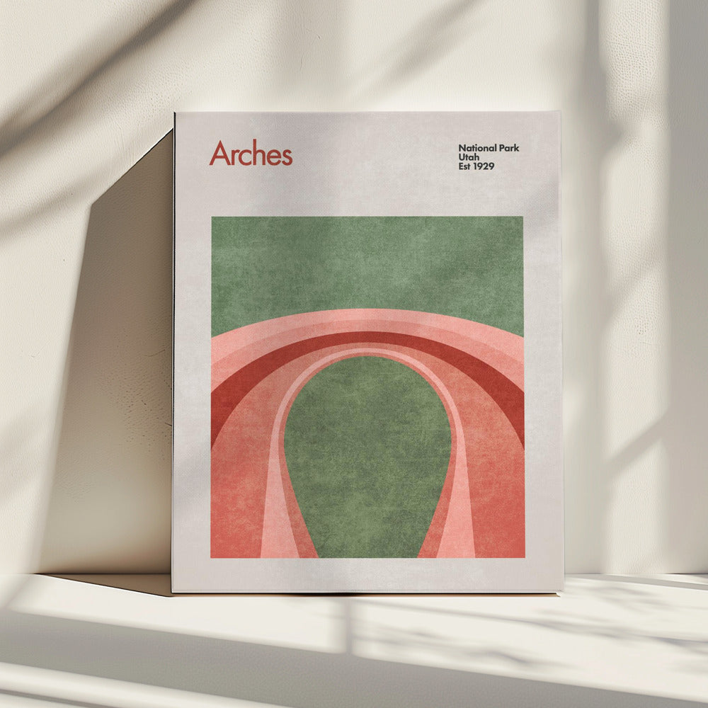 Abstract Arches | Canvas