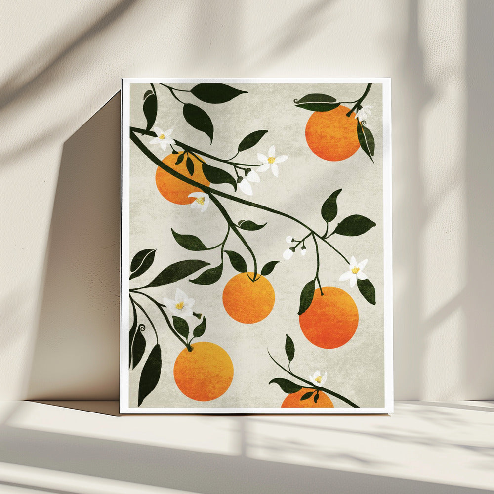 Oranges in Bloom | Canvas
