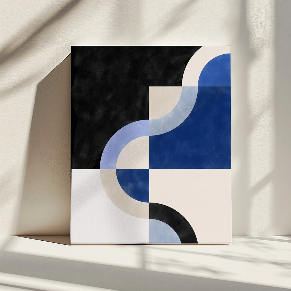 Curved Harmony | Canvas