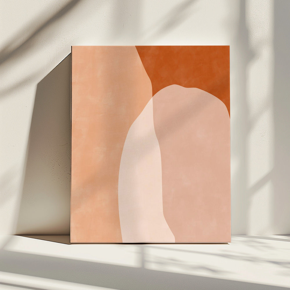 Earthy Layers | Canvas