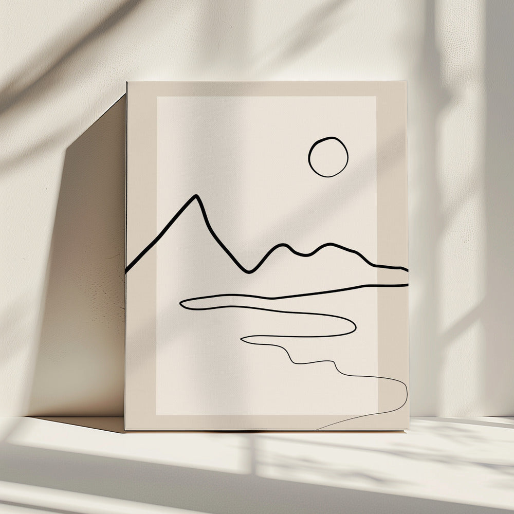 Minimalist Horizon | Canvas