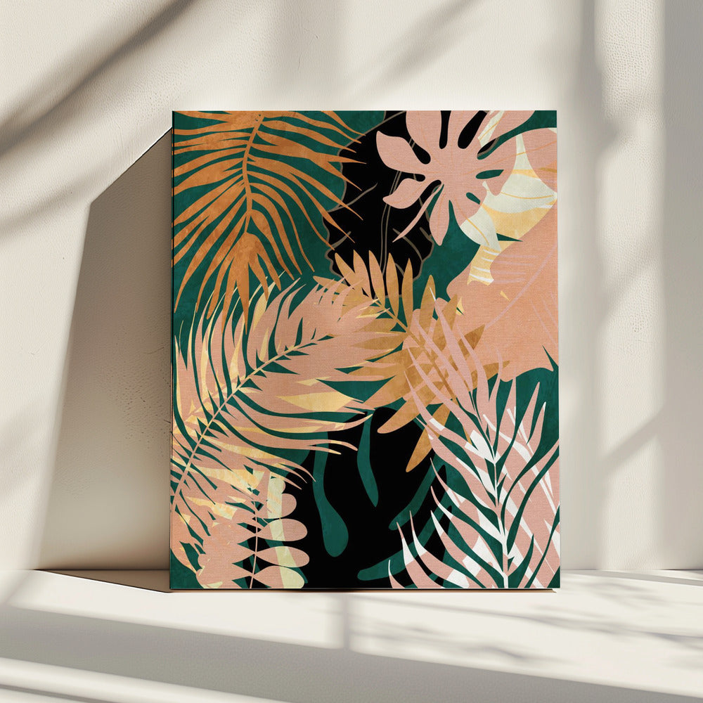 Leaves Summerly | Canvas