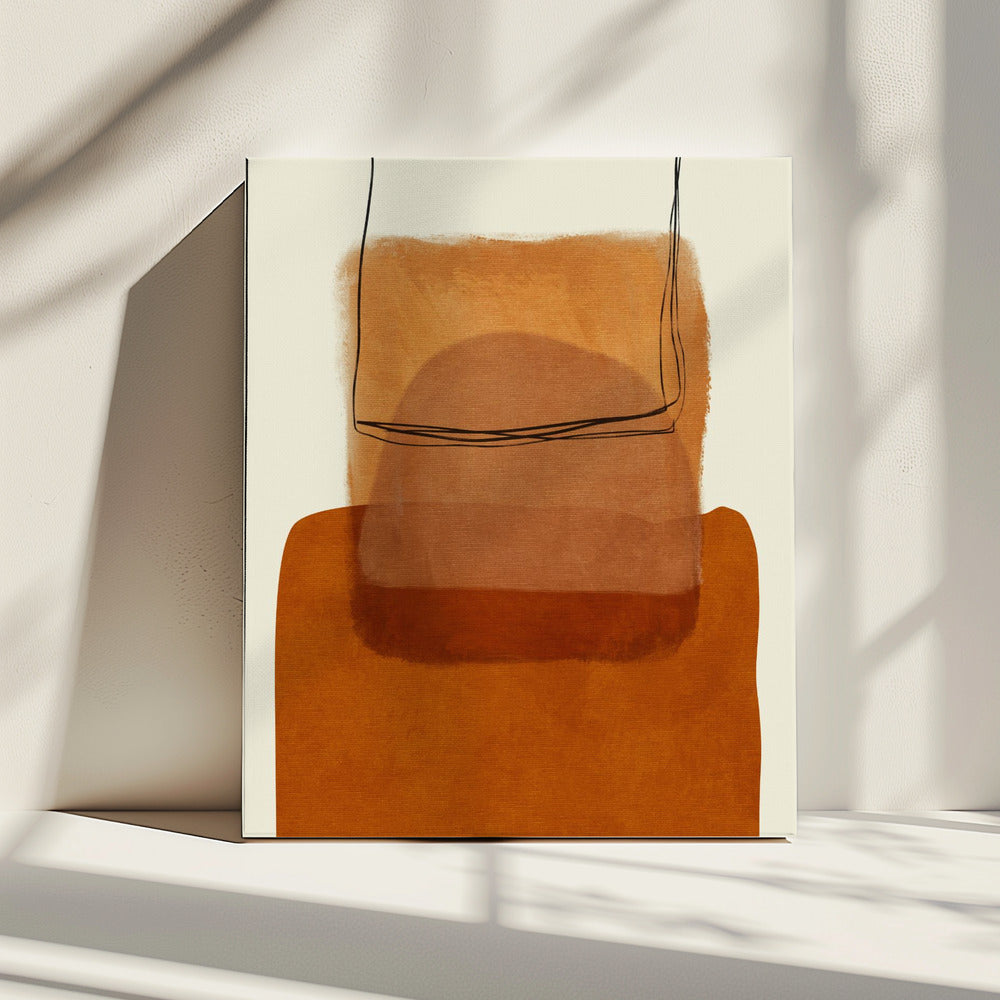 Painted Lines Desatur Kopie | Canvas