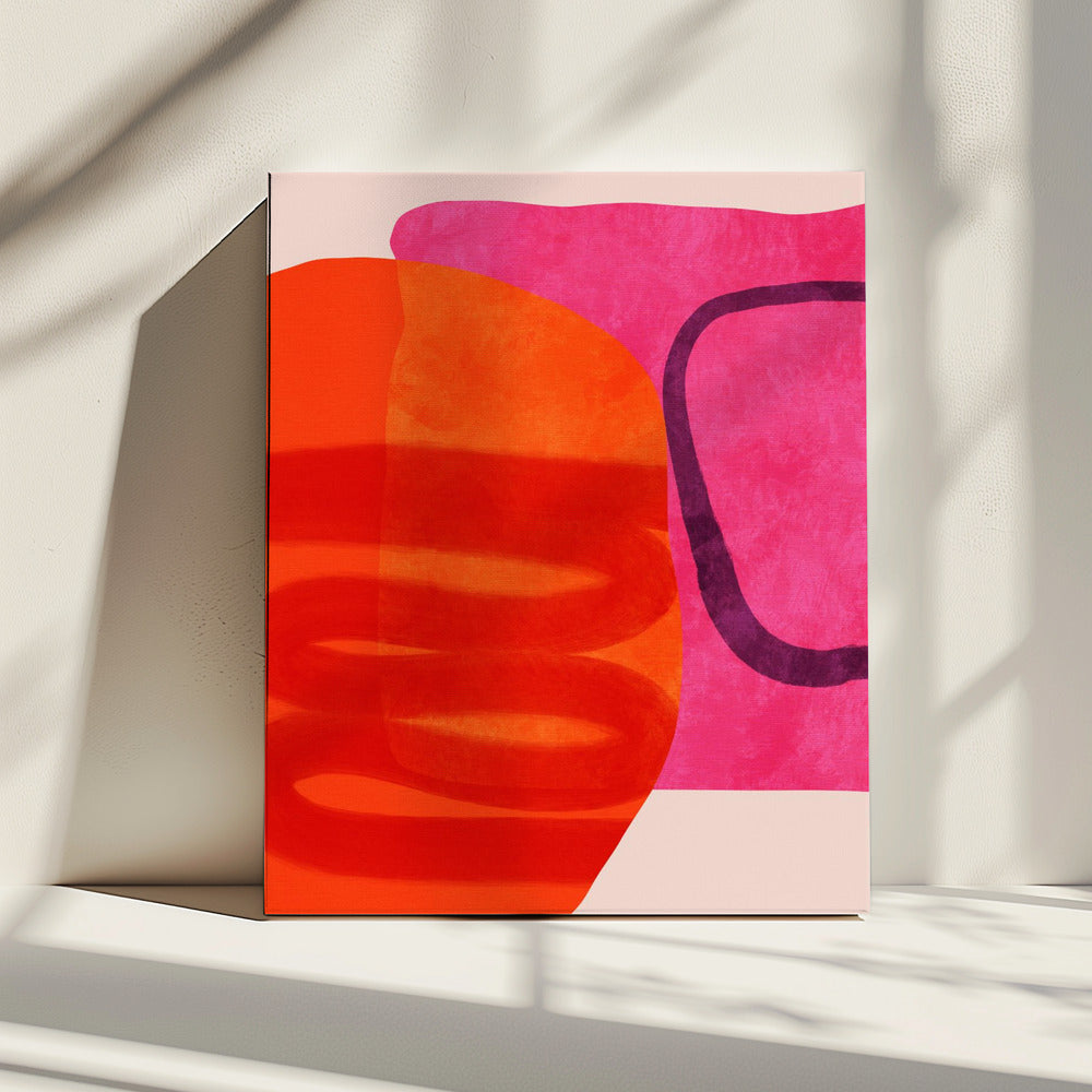 Painted Lines 4 Kopie | Canvas