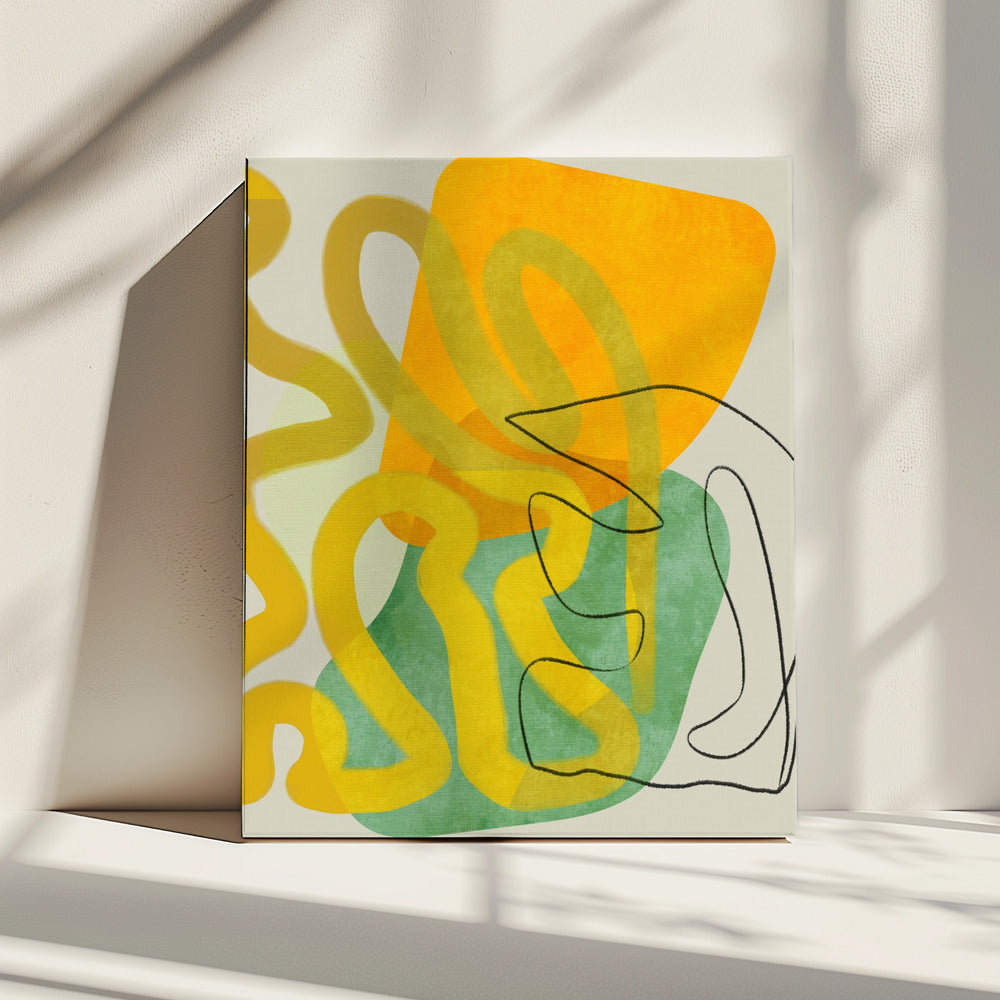 Painted Lines 8 Kopie | Canvas