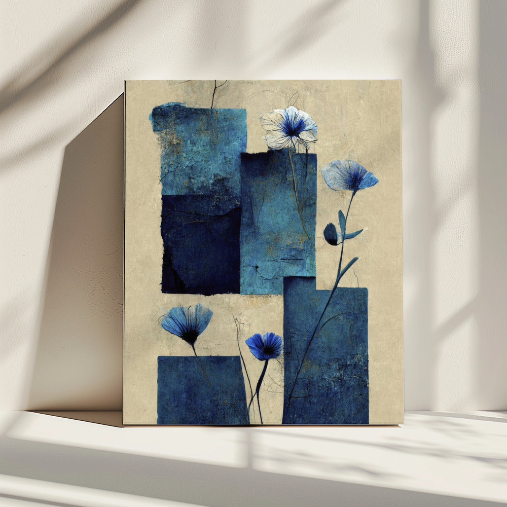 Blue Blossoms | Canvas