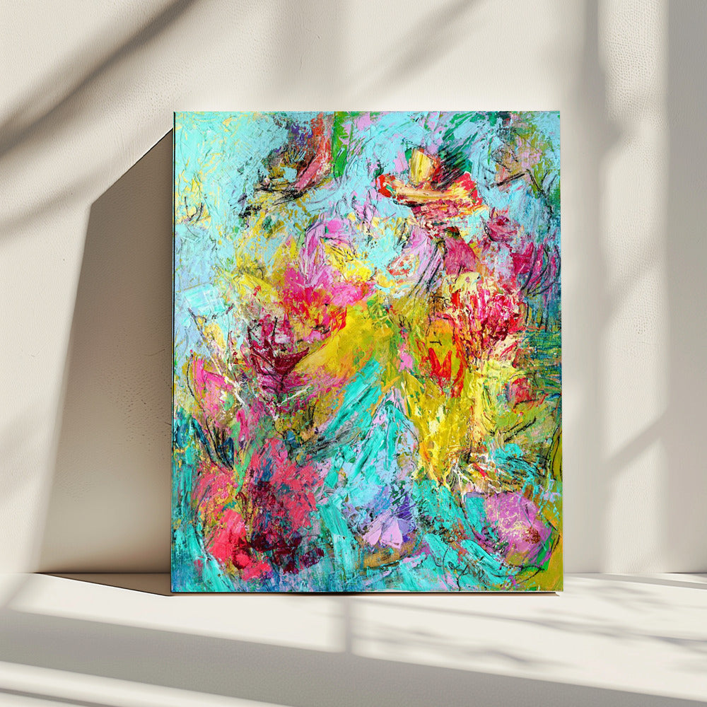 Expressionist Colorful Abstract | Canvas