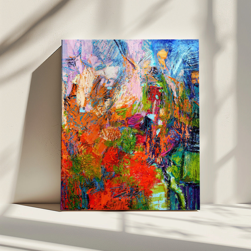 Ethereal Blossom Glow | Canvas