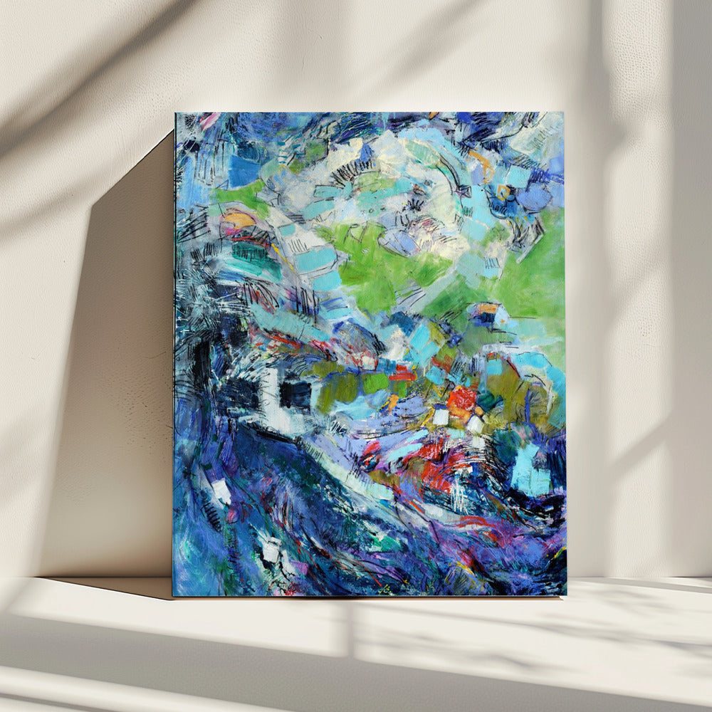 Ethereal Blossom Glow | Canvas
