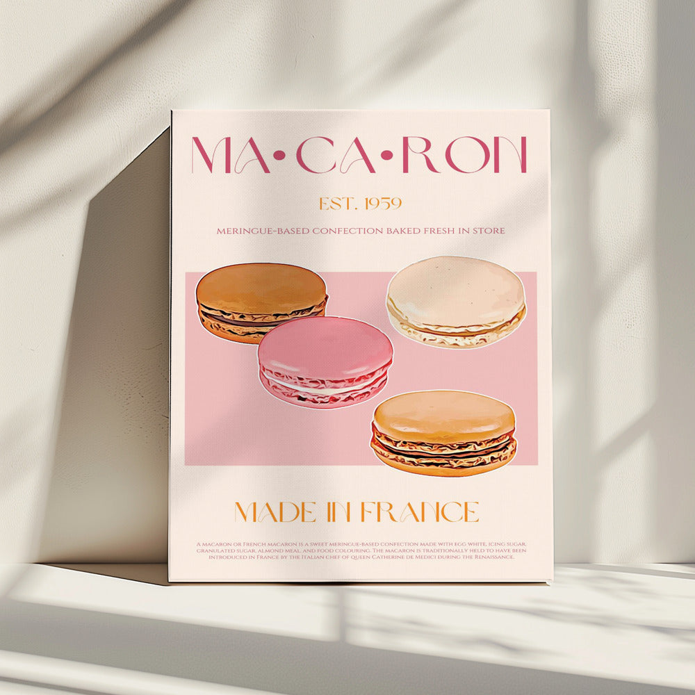 French Macaron Delight | Canvas