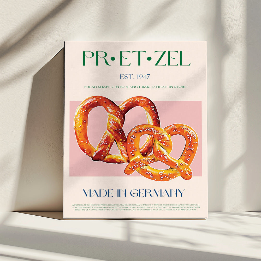 Pretzel Delight | Canvas