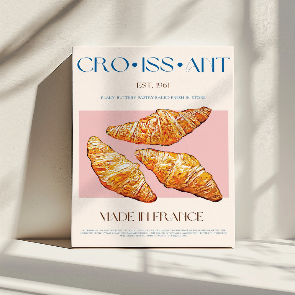 Flaky French Delight | Canvas