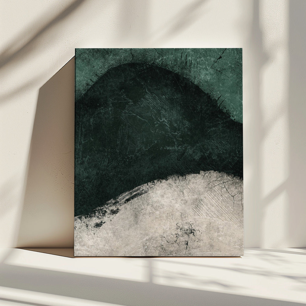 Midnight Emerald No3 | Canvas