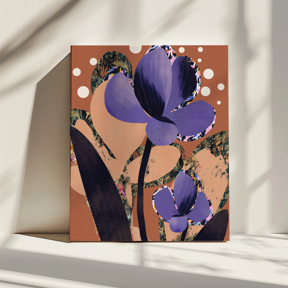 Violet Bloom Dance | Canvas