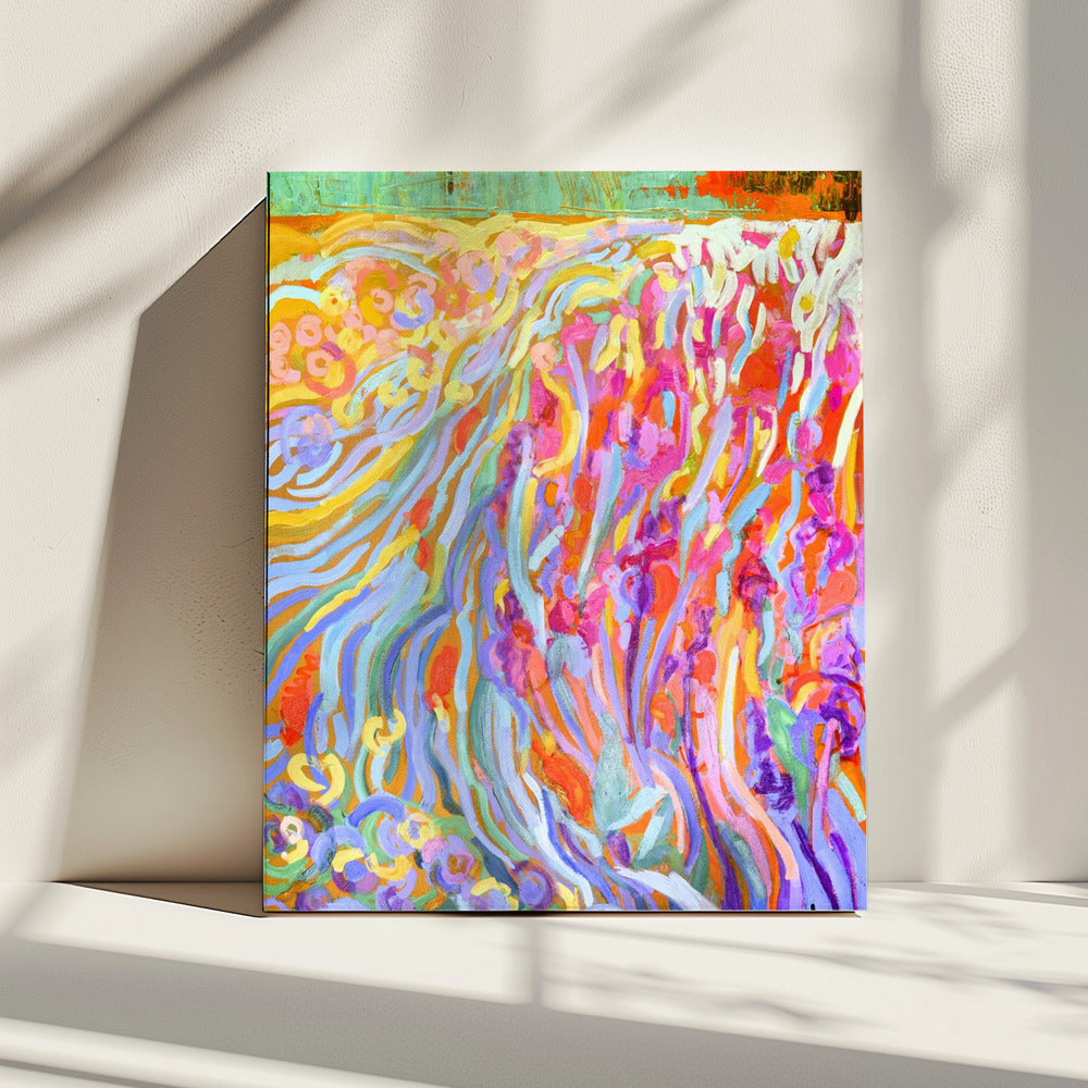 Brilliant Bloom Scape | Canvas