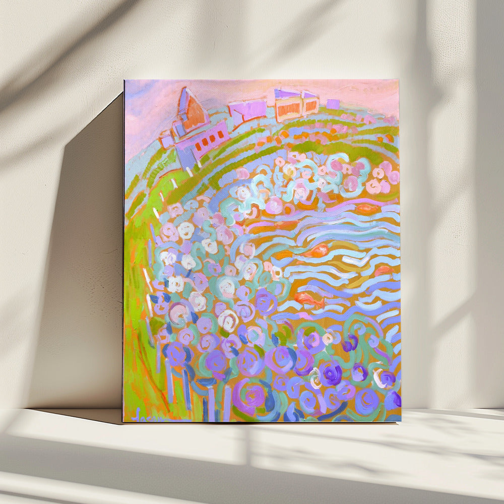 Vibrant Garden Melody | Canvas