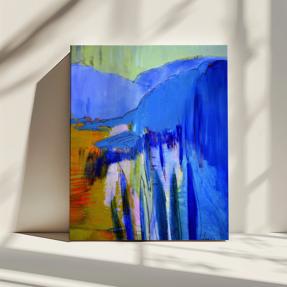 Blue Cascade Dreams | Canvas