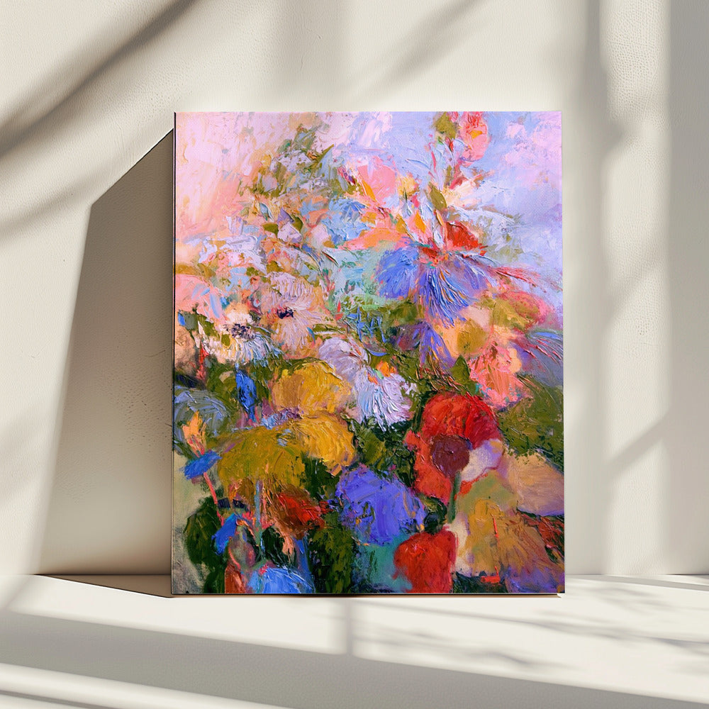 Vivid Colors And Delicate Petals | Canvas