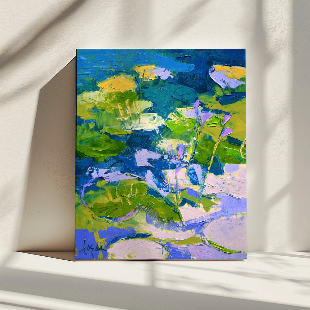 Lush Pond Harmony | Canvas