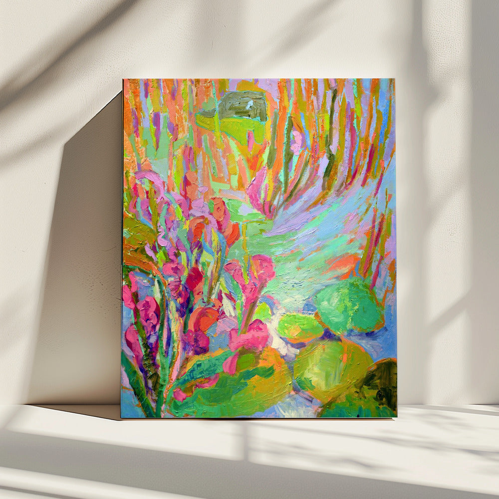 Vibrant Garden Dreams | Canvas