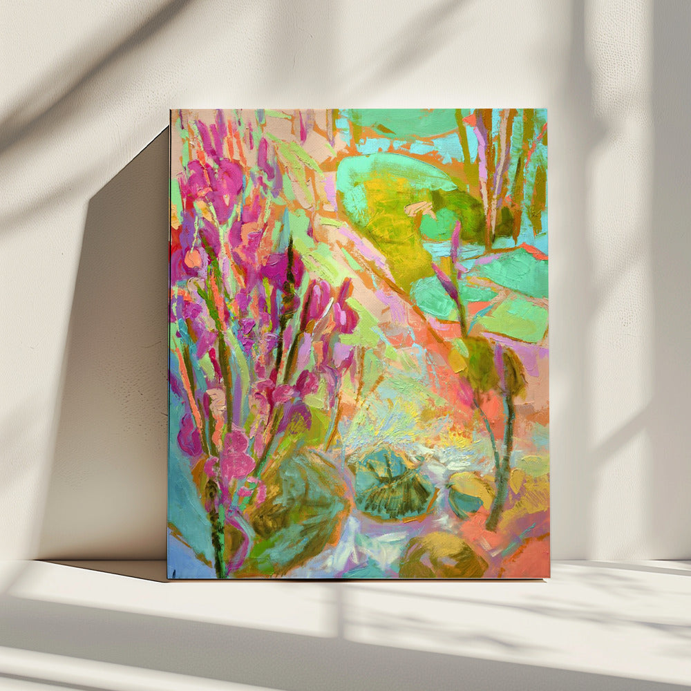 Vibrant Spring Garden | Canvas