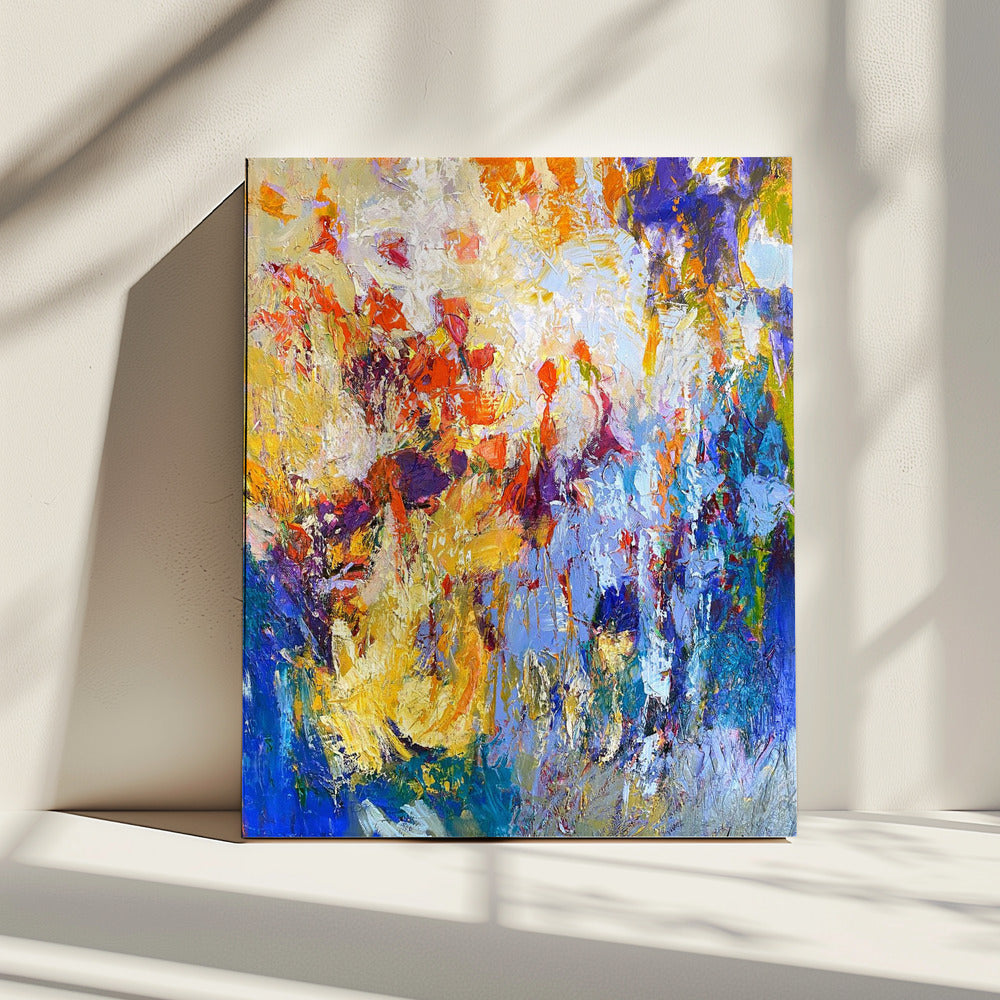 Ethereal Blossom Glow | Canvas