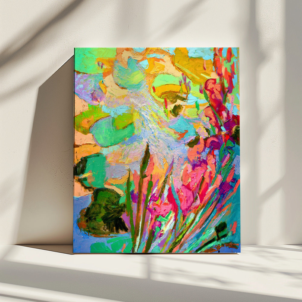 Vibrant Garden Bliss | Canvas