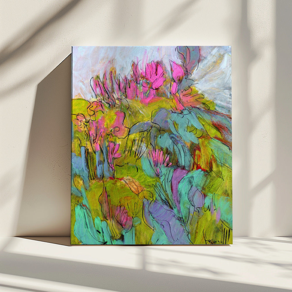 Whimsical Garden Dreams | Canvas